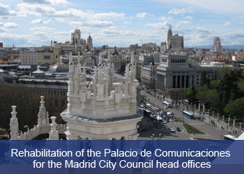 Link to Ciudad FCC, Rehabilitation of the Palacio de Cibeles, Spain (Opens in new tab)