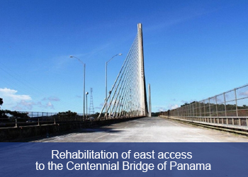 Link to Ciudad FCC, Rehabilitation of the eastern access to the Centennial Bridge of Panama (Opens in a new tab)