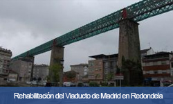 Enlace a Caso práctico Rehabilitación del viaducto de Madrid en Redondela (Se abre en nueva pestaña)