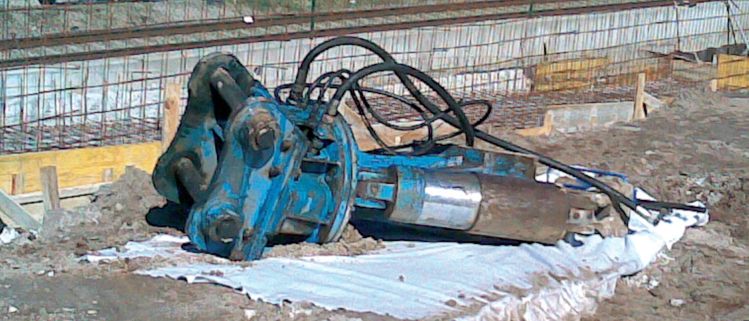 Protection of the ground on which equipment and machinery are parked.