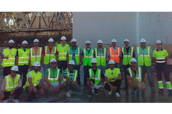 Students from the University of Riyadh visit different projects of FCC Construccion