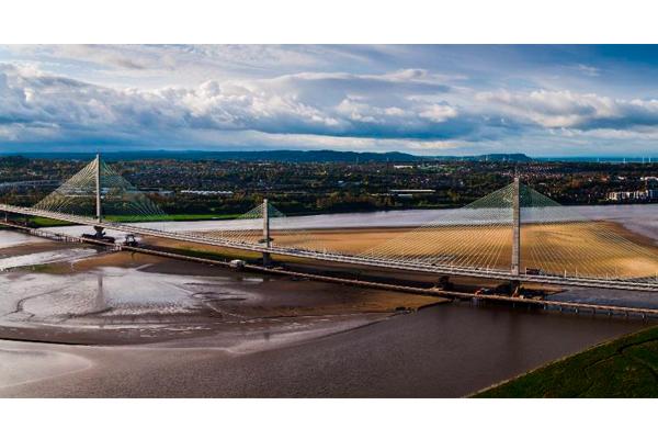 The Mersey Bridge, built by FCC Construccion, winner of the Award of Merit of the prestigious magazine ENR