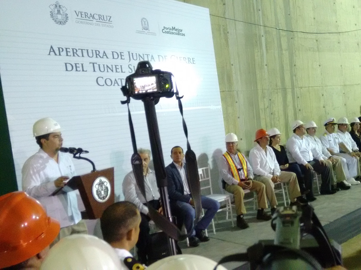 FCC finaliza la estructura submarina del túnel de Coatzacoalcos en México