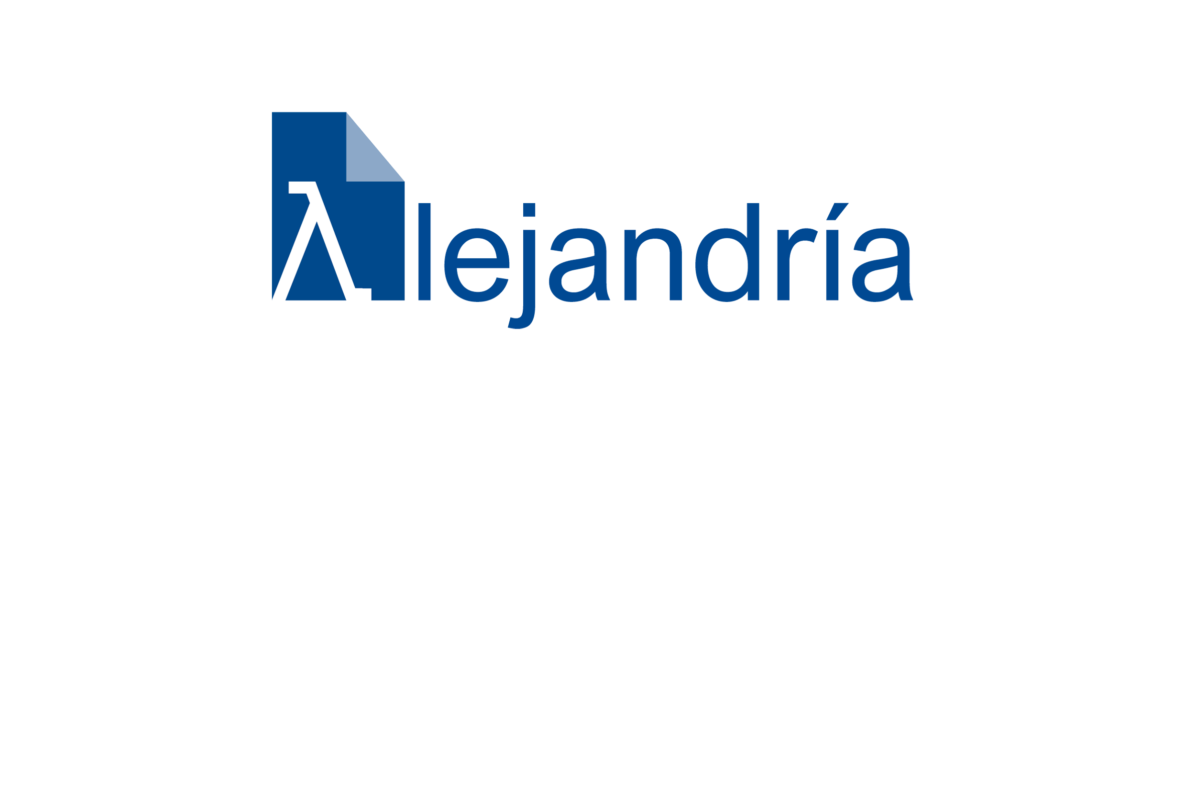 Logotipo Alejandría