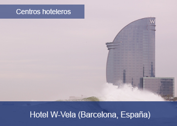 Enlace a Ciudad FCC, Hotel W-Vela Barcelona, España (Se abre en nueva pestaña)