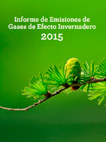 Enlace a documento pdf, informe de emisiones de gases de efecto nvernadero 2015 (Se abre en nueva pestaña)