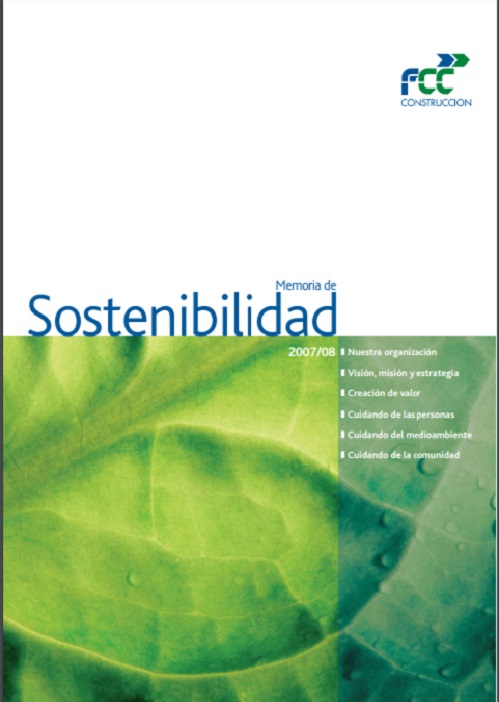 Memoria de Sostenibilidad 2007-2008