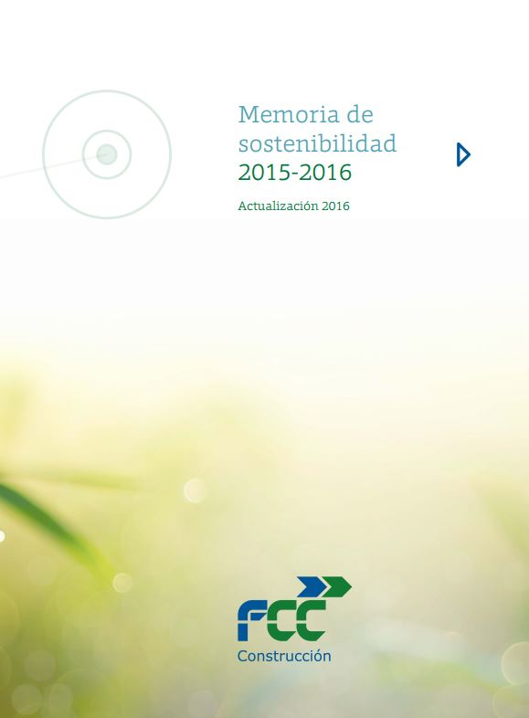 Memoria de Sostenibilidad 2015-2016 Actualización 2016