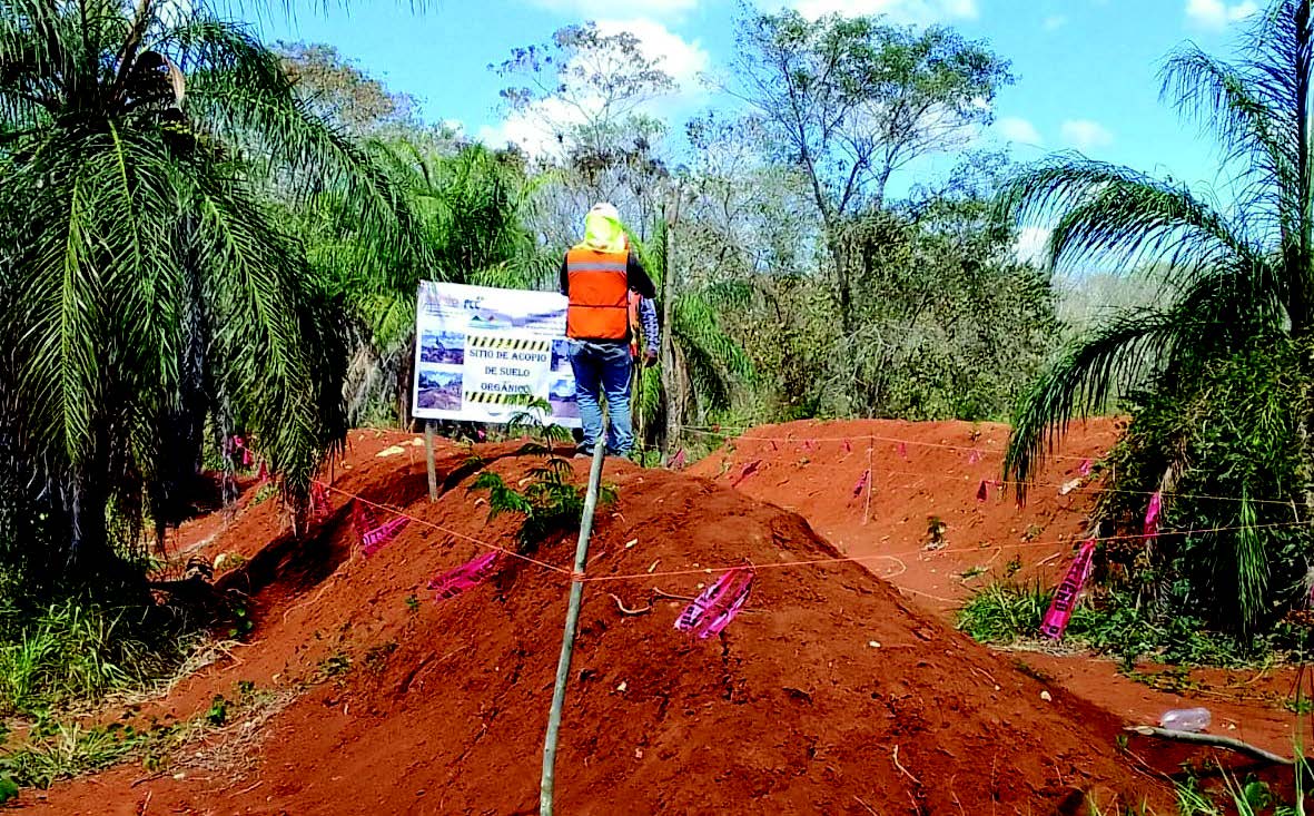 Soil Conservation and Restoration Programme works during the project