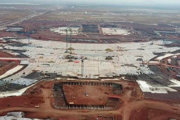 El Consorcio, en el cual participa FCC, avanza en la construcción del Nuevo Aeropuerto Internacional de la Ciudad de México