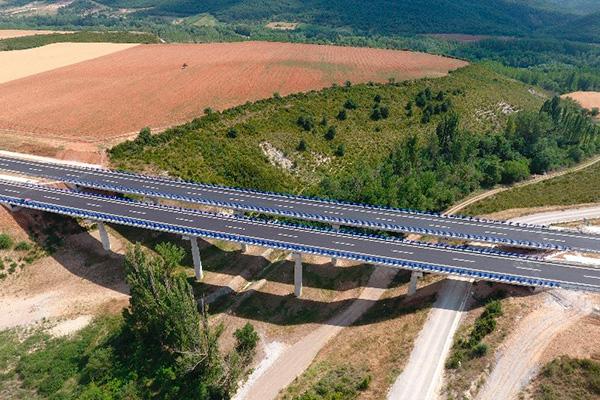 FCC Construcción completes the stretch of highway A-21, between Jaca and Santa Cilia (Huesca)