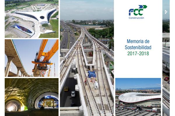 FCC Construccion publishes its Sustainability Report 2017-2018