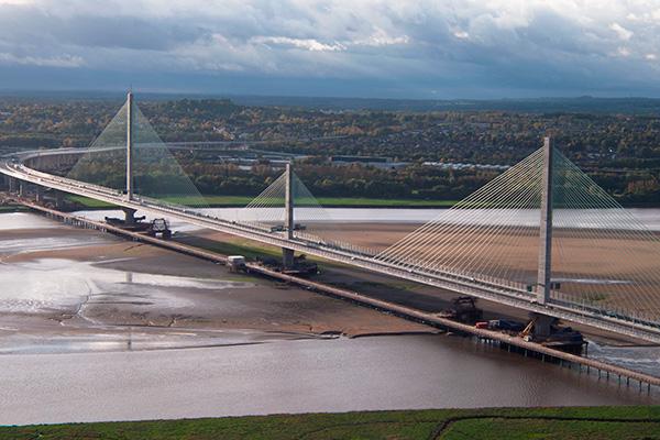 The Mersey Bridge, built by FCC Construcción, considered the best bridge in the world by the International Association of Bridges and Structural Engineering