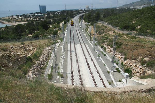 FCC ejecuta las últimas actuaciones en la infraestructura para la puesta en servicio de la nueva Variante Vandellós-Tarragona