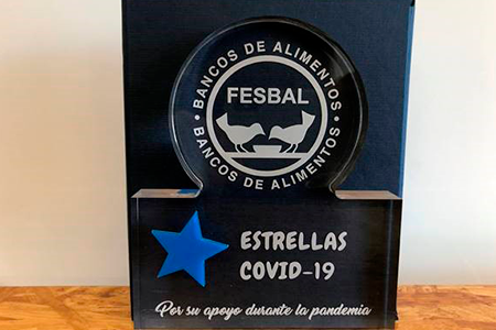 All the FCC Group areas receive the “COVID-19 Stars” award from FESBAL for their involvement and commitment to solidarity during the health crisis