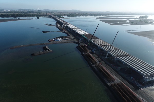 FCC Construcción Chile avanza en el proyecto Puente Industrial de Concepción (Chile)