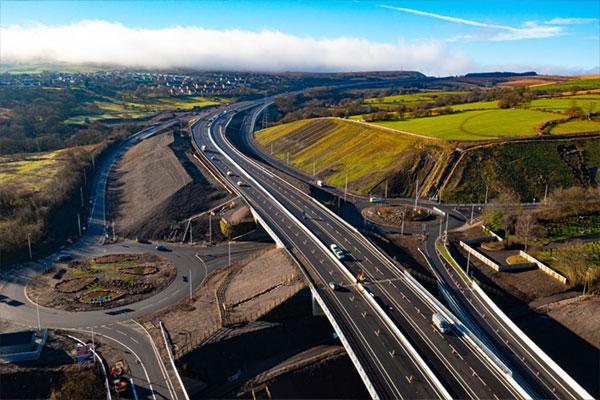 El proyecto de ampliación de la autovía A465 (Gales, Reino Unido) obtiene la certificación CEEQUAL- BREEAM
