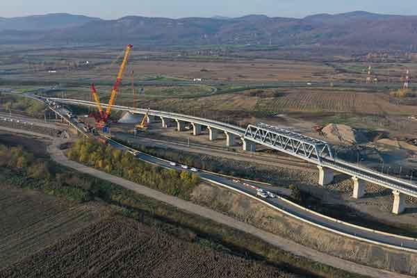 construcción Corredor Ferroviario Paneuropeo IV Lote 3 Gurasada -Simeria