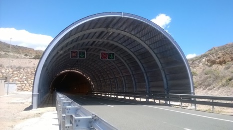 Finaliza  el proyecto de I+D+i  BOVETRANS sobre el desarrollo de un sistema de bóvedas de transición lumínica en túneles carreteros para el aprovechamiento de la luz solar