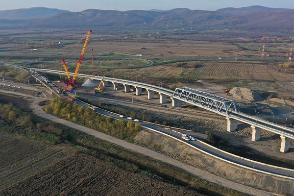 imagen corredor ferroviario Rumanía