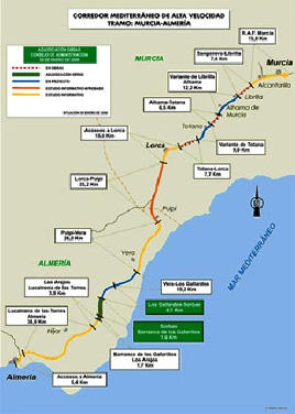 FCC logra un contrato de 251 millones para hacer un tramo del AVE a Almería