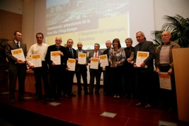 La construcción y urbanización de la Gran Vía y Plaza Europa, realizada por FCC, recibe el Premio Construmat 2009