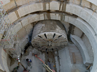 FCC Construcción achieves a new record with the tunnel boring machine in Prat de Llobregat.