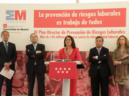 La Consejera de Empleo presenta el III Plan de Prevención de Riesgos Laborales