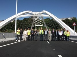 Opening of the New Miño River Bridge in Lugo