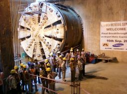 ALPINE attains tunnel breakthrough in New Delhi Metro