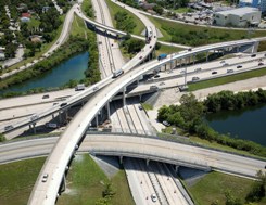 Miami I-95 highway widening project, executed by FCC. 2010 FTBA award