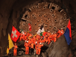 FCC finishes boring Switzerland’s Saint Gotthard Tunnel, the longest tunnel in the world