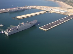 New FCC-built dock opened at Rota Naval Base