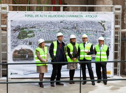 FCC concluye la perforación del túnel de alta velocidad Atocha-Chamartín