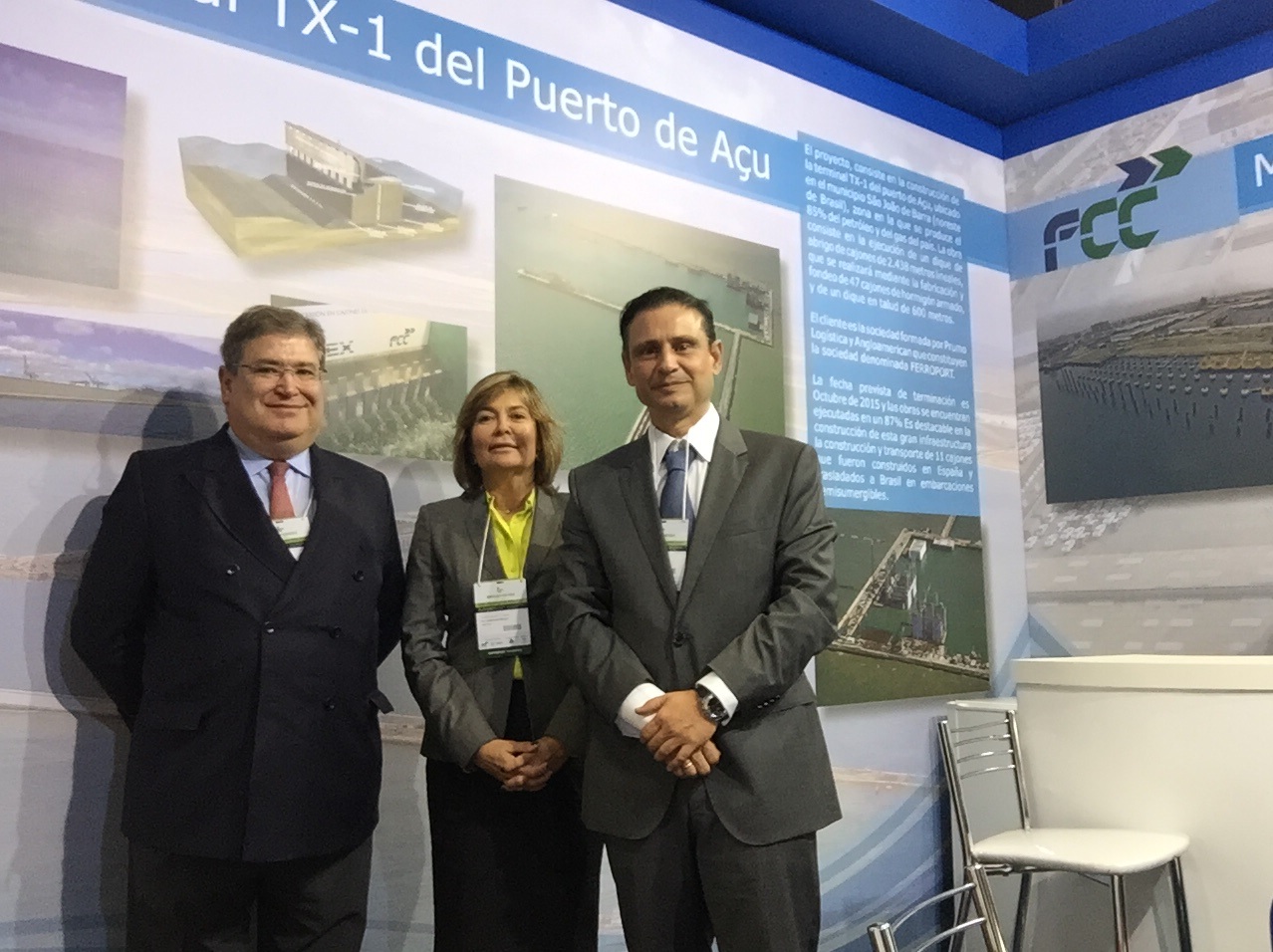 FCC takes part in the international conference for Infraportos South America, held in Brazil