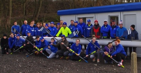 El equipo de Merseylink ayuda a un club de remo local a renovar sus instalaciones