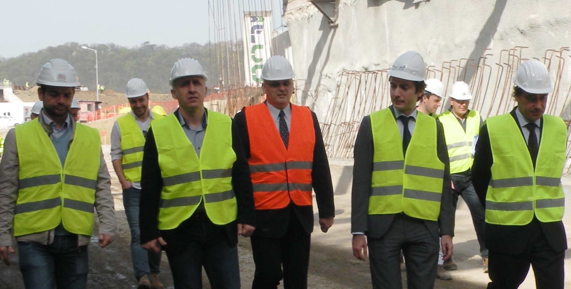 El ministro de Transportes de Rumanía visita los tramos ferroviarios ejecutados por FCC en Transilvania