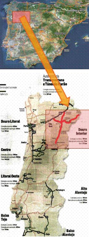 Global Vía gana la concesión de la Auto-Estrada Transmontana en Portugal