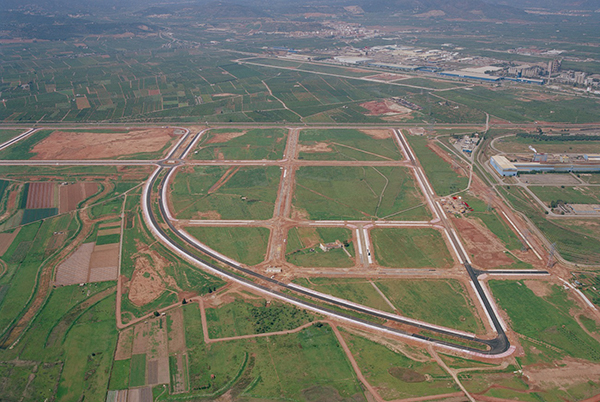 Construction works resume on the Sagunt Business Park, constructed by FCC