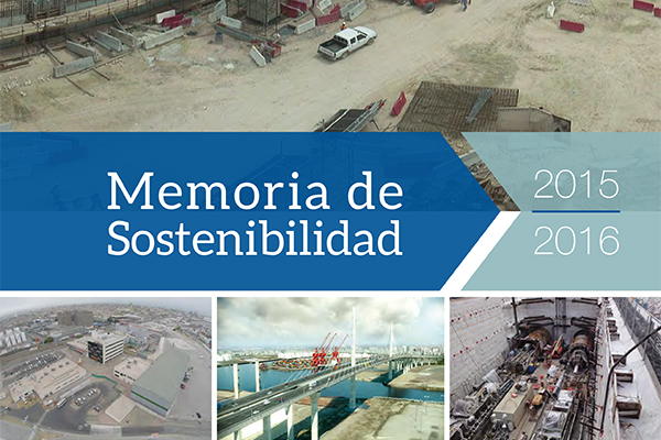 FCC Construcción publishes its 2015-2016 Sustainability Report