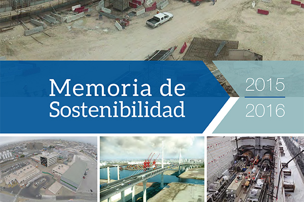 FCC Construcción publica su Memoria de Sostenibilidad 2015-2016