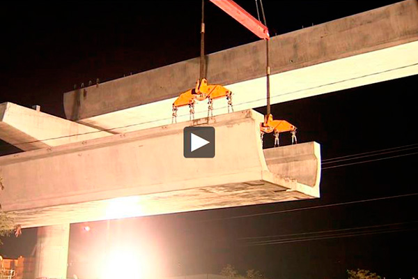 Las obras de la L2 del metro de Panamá desarrolladas por FCC Construcción, protagonistas de un reportaje emitido por “Telemetro”