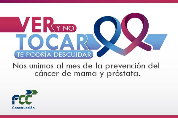 FCC Construcción se suma a la campaña contra el cáncer