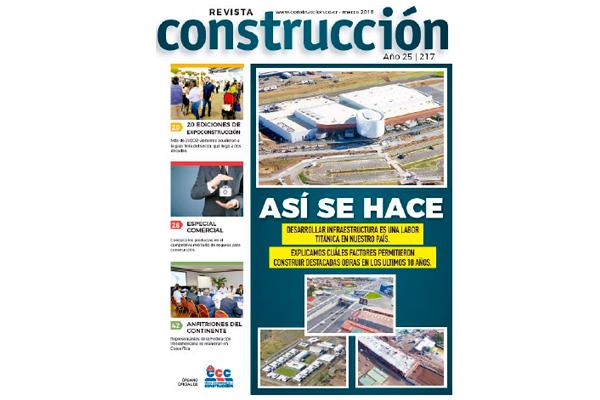 FCC Construcción Costa Rica presente en la revista de la Cámara Costarricense de la Construcción