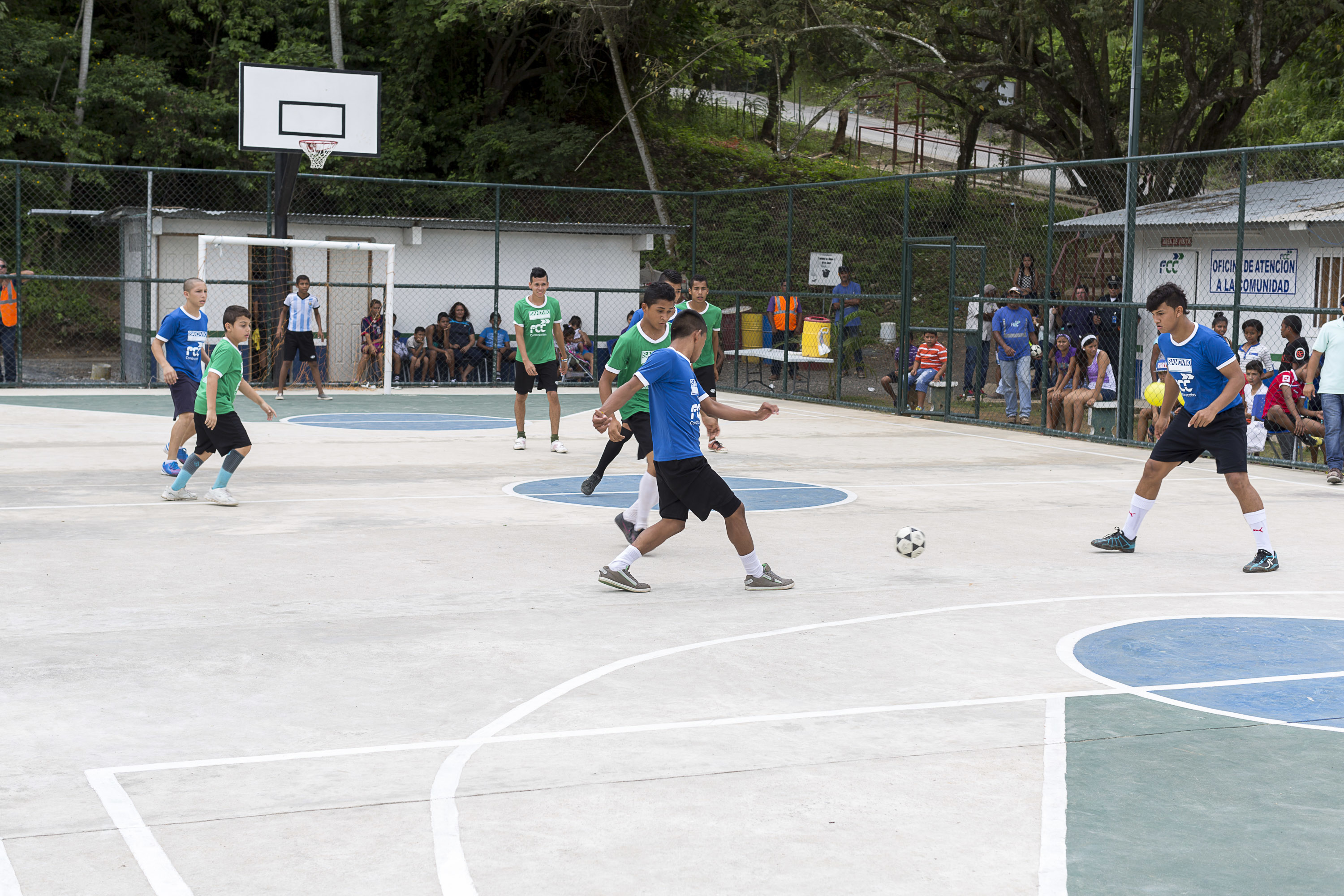 FCC clausura la  liga de fútbol sub 15 en la comunidad de La Valdeza