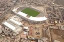 Trujillo sports complex aerial view