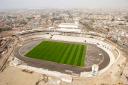 Trujillo sports complex aerial view