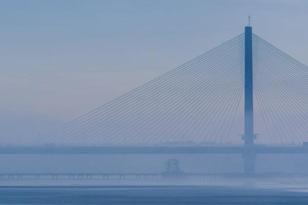 The Mersey Bridge, built by FCC Construcción, winner of the prestigious 2020 Bronwfield Awards