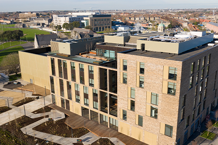 The Irish Minister of Education, Innovation and Science visits the Grangegorman University project, executed by FCC Construcción