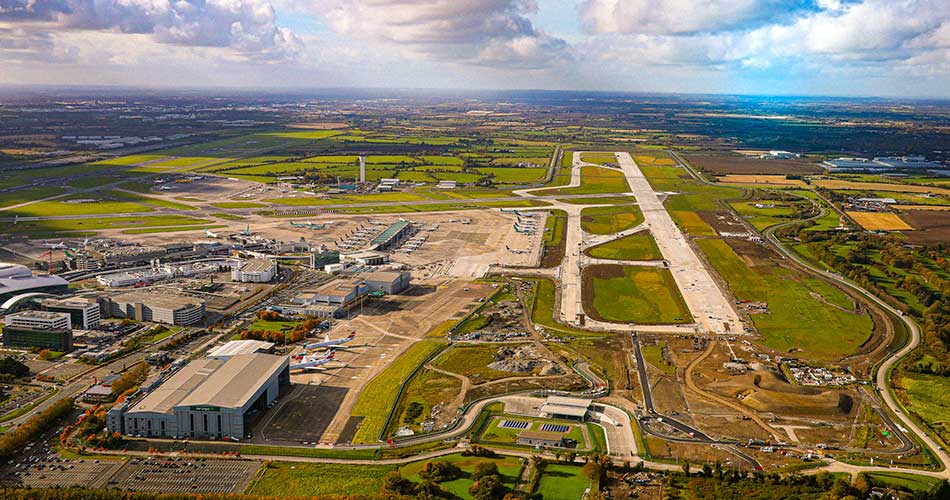 Aeropuerto internacional de Dublín pista norte